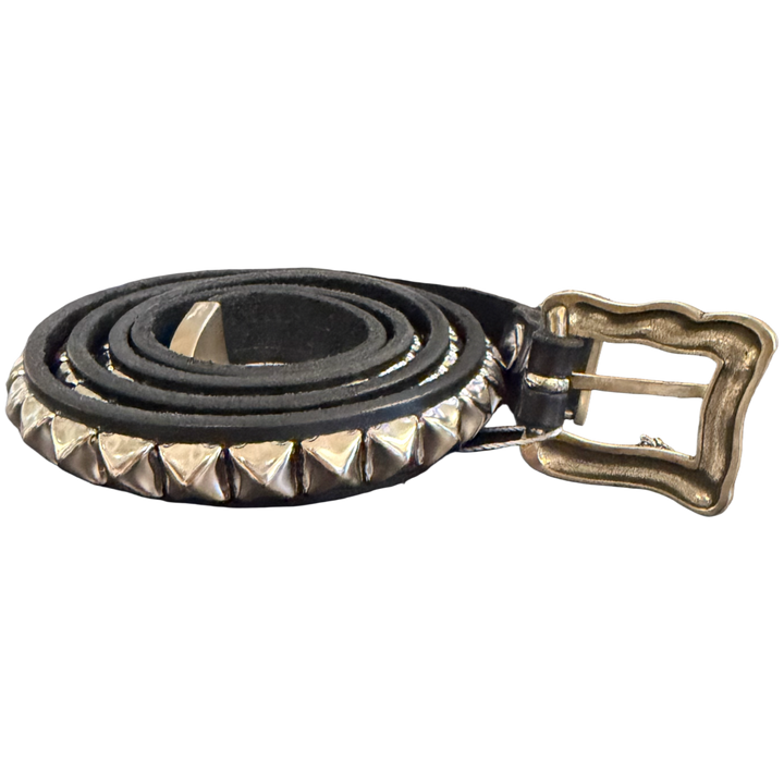 Enfants Riches Déprimés 'Double Studded' Leather Belt