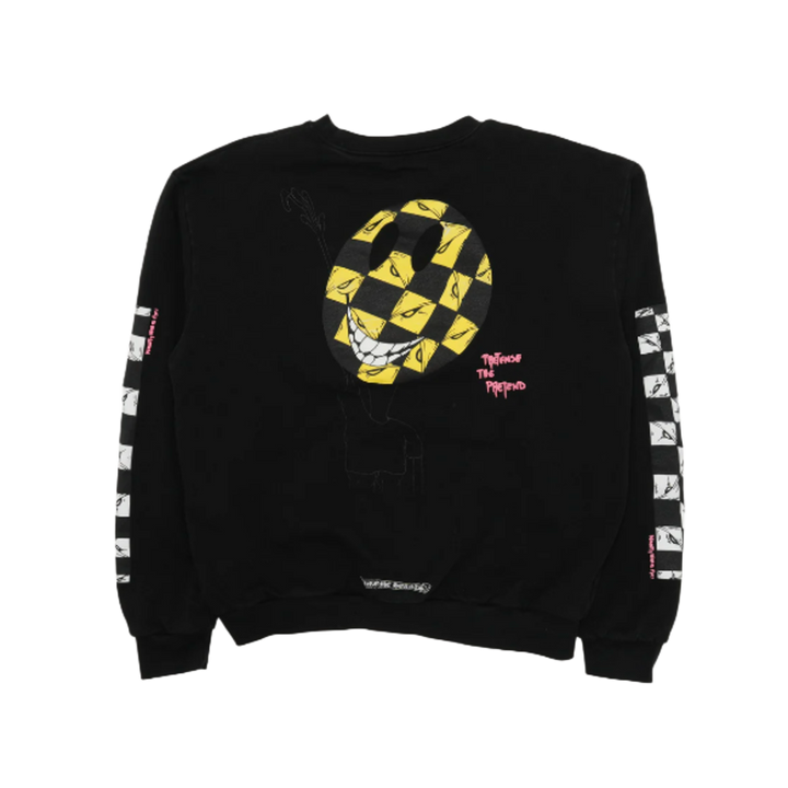 Chrome Hearts Matty Boy 'Pretense' Thermal Lined Black Crewneck