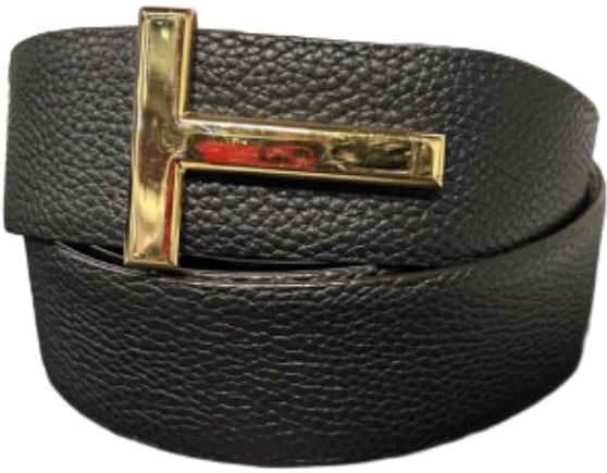 Tom Ford 'T' Icon Black Belt