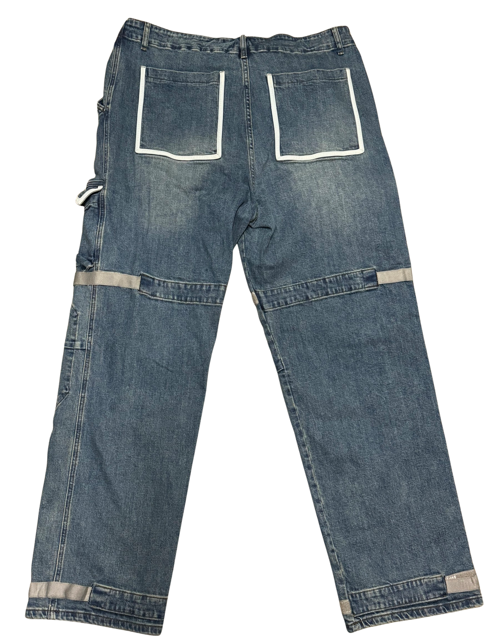 Happy Memories Don't Die HMDD 'Blue' Cargo Jeans