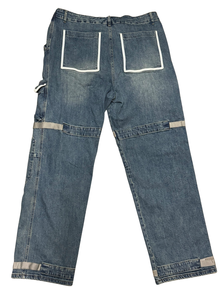 Happy Memories Don't Die HMDD 'Blue' Cargo Jeans