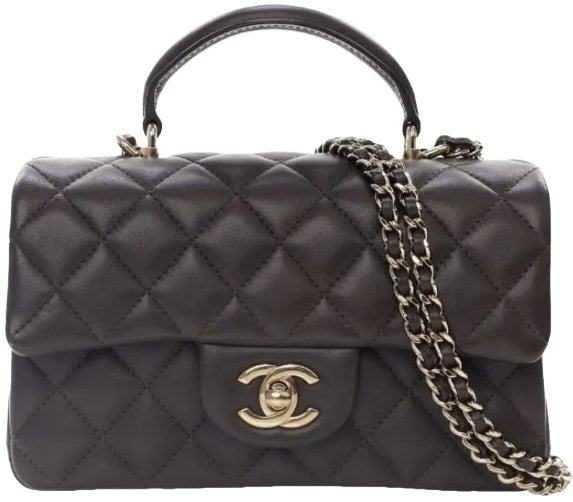 Chanel Top Handle 'Black' Mini