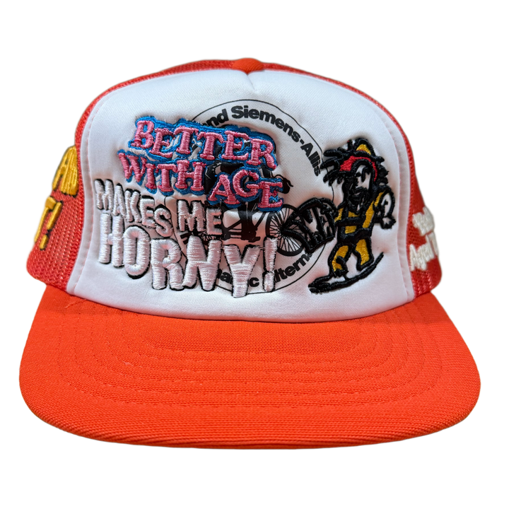 *Better With Age 'Orange' Nowhere Trucker Hat