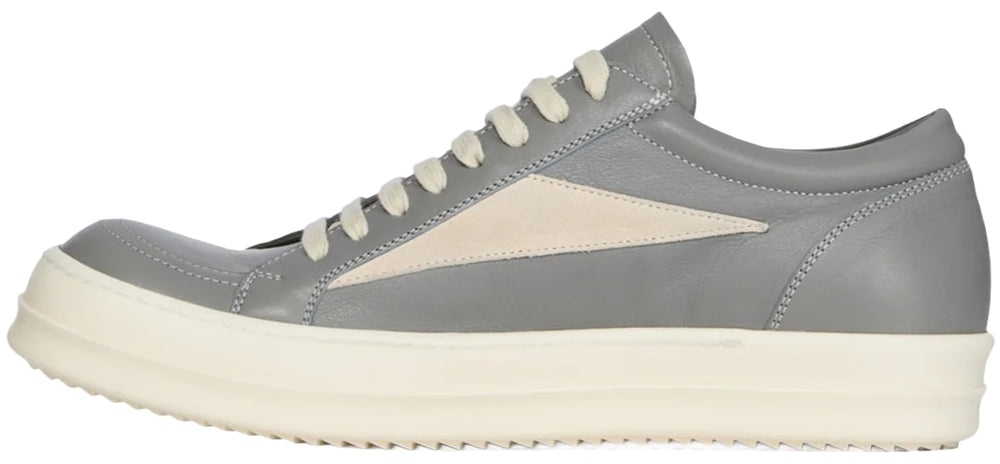 Rick Owens 'Washed Indigo' Leather Vintage Sneaks