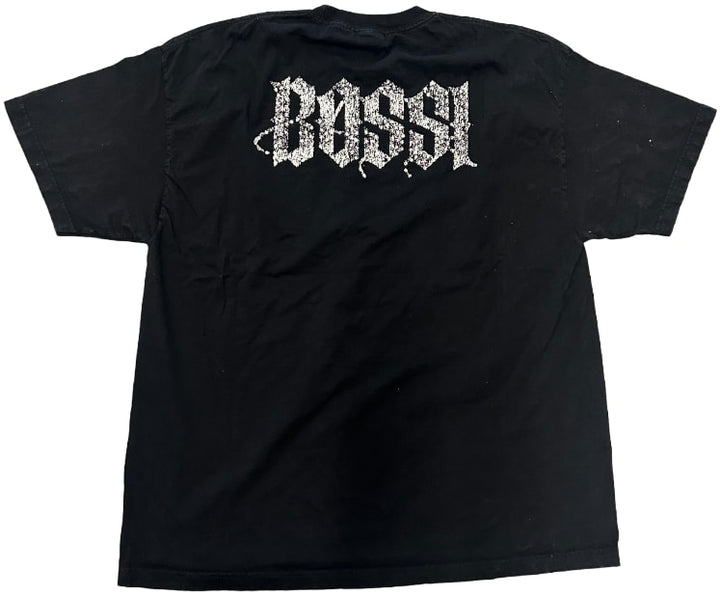 Bossi 'KISS Group' RHinestone Vintage Tee