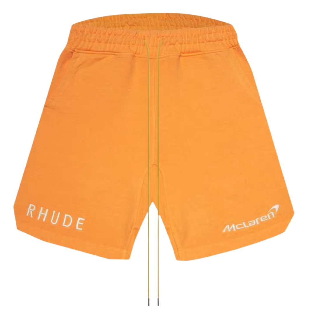 Rhude 'Orange' Terry Trackside Shorts