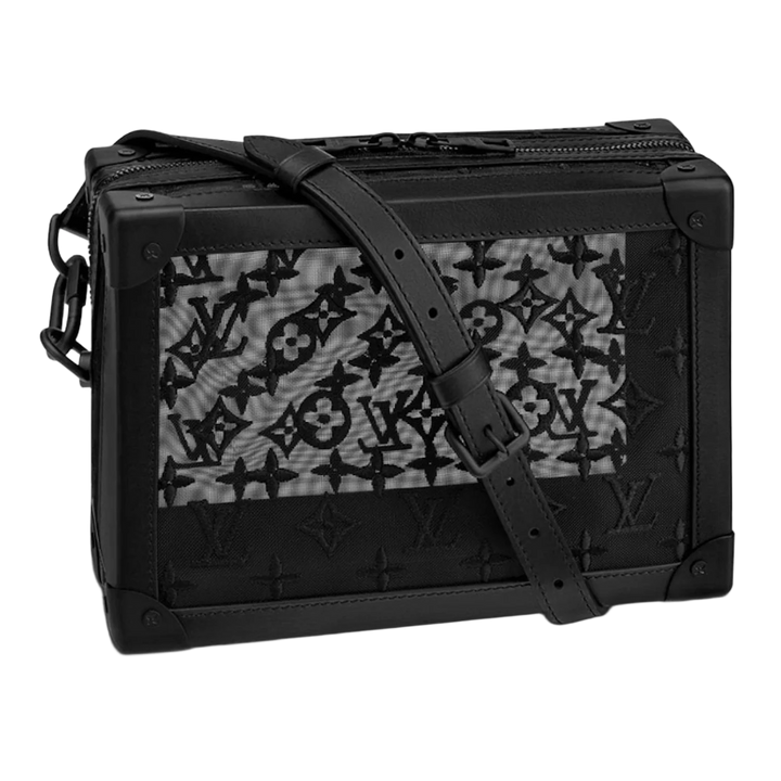 Louis Vuitton Soft Trunk Monogram Mesh Black