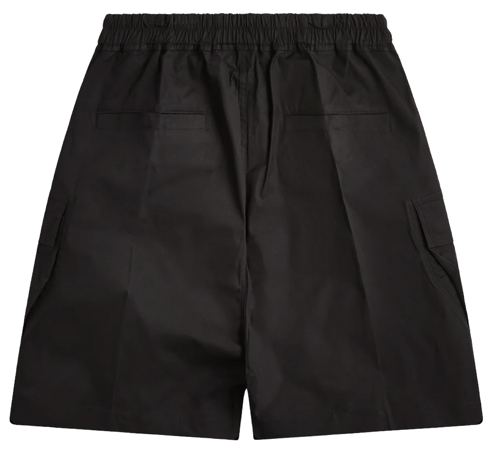 Rick Owens DRKSHDW 'Cargobela Black Wax' Shorts