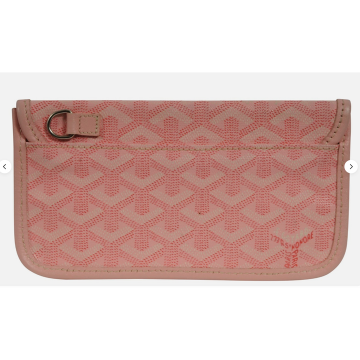 Goyard 'Pink' Wallet Snap Button Pouch