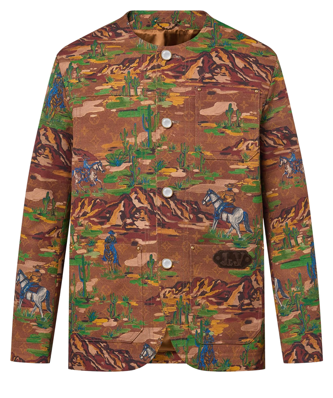 Louis Vuitton 'Western Print' Workwear Jacket