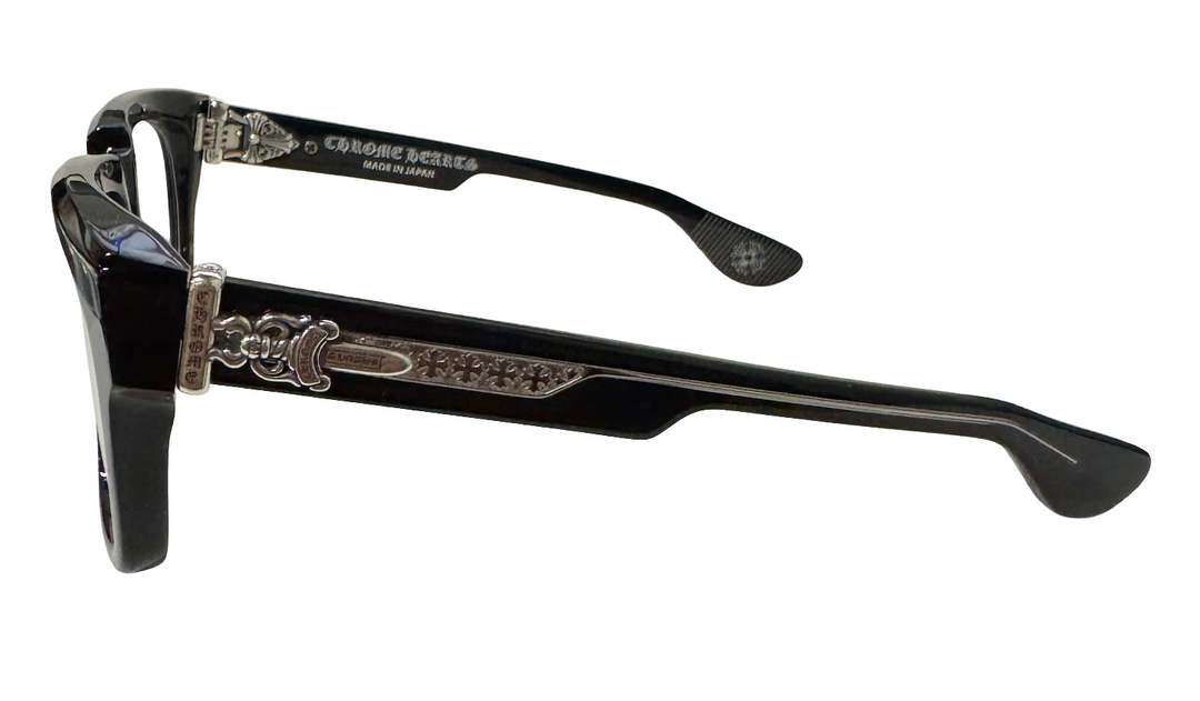 Chrome Hearts 'Box Officer' Black Glasses
