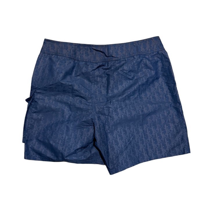 Dior 'Navy' Oblique Swim Shorts