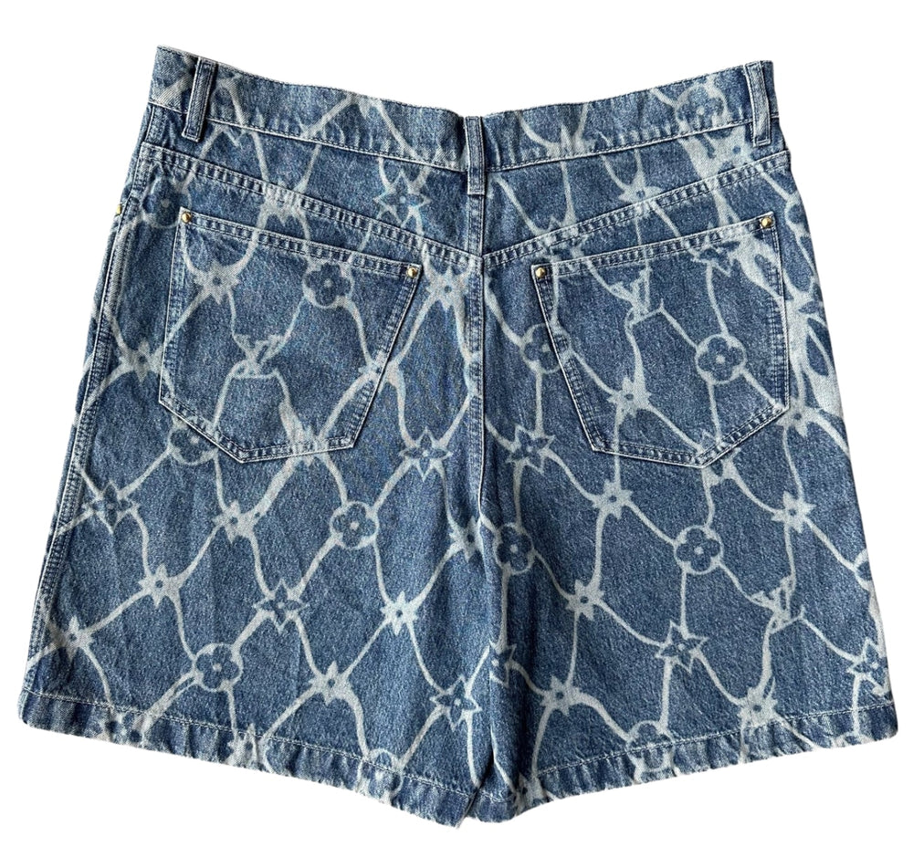 Louis Vuitton 'Fishnet Graphic' Shorts