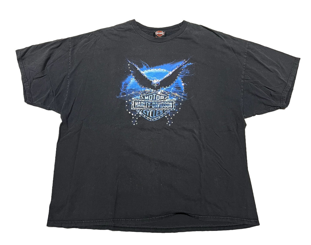 Harley Davidson 'Adirondack' Rhinestone Vintage Tee