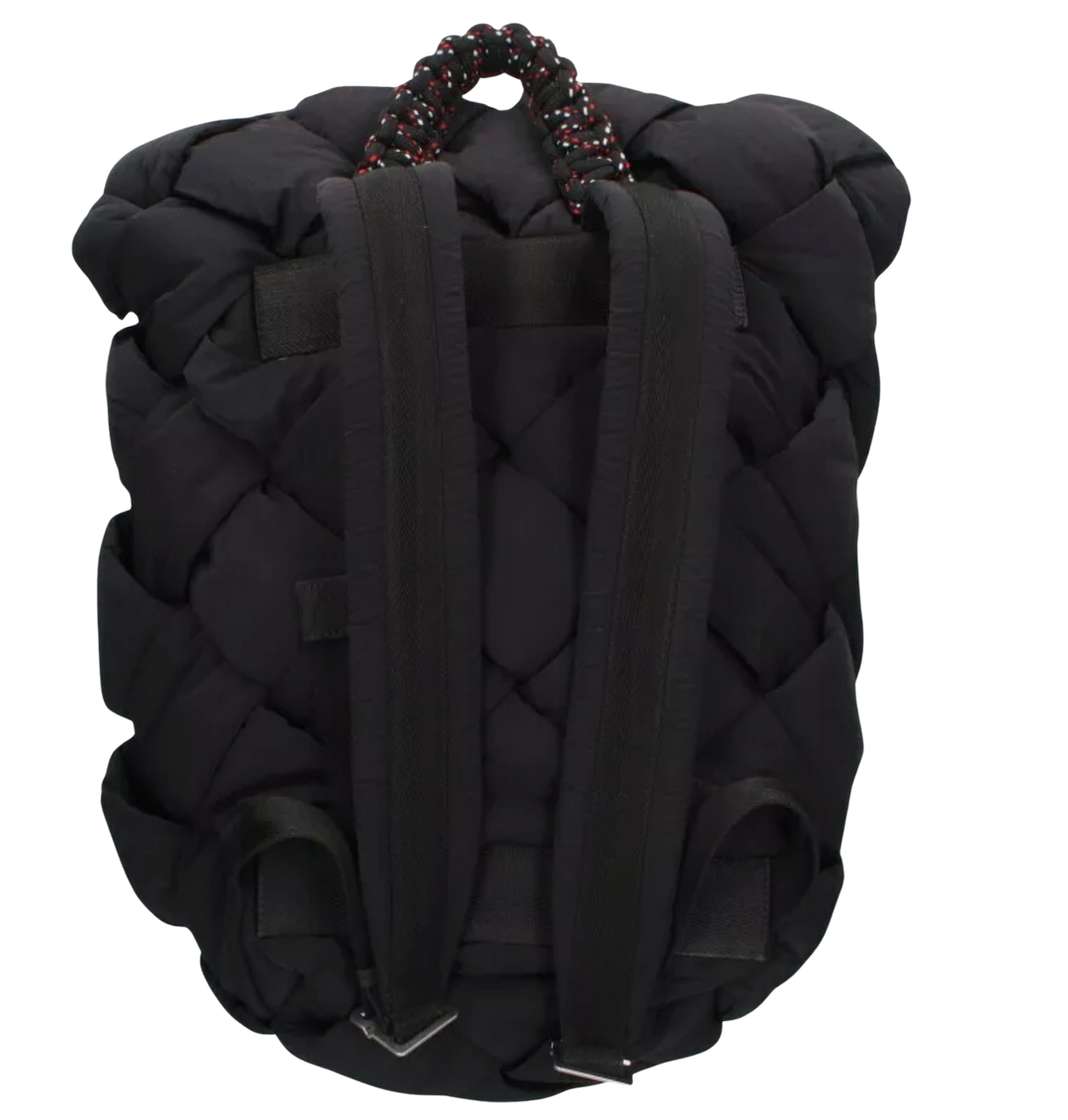 Bottega Veneta 'Black' Padded Nylon Cassette Backpack