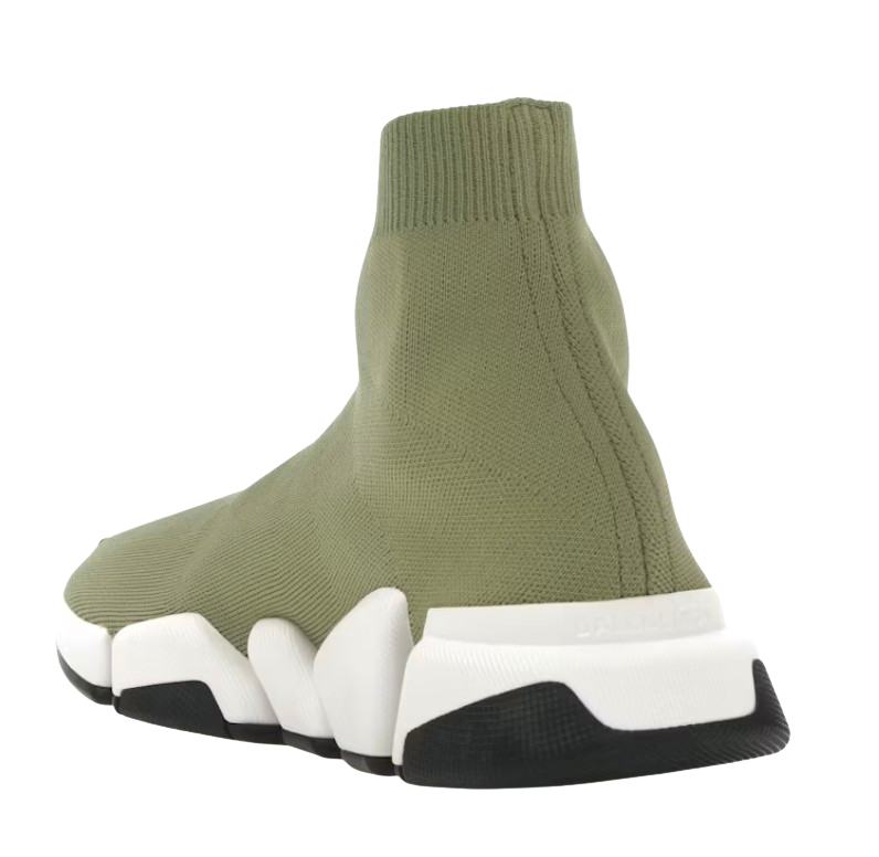 Balenciaga Speed 2.0 Recycled Knit Green