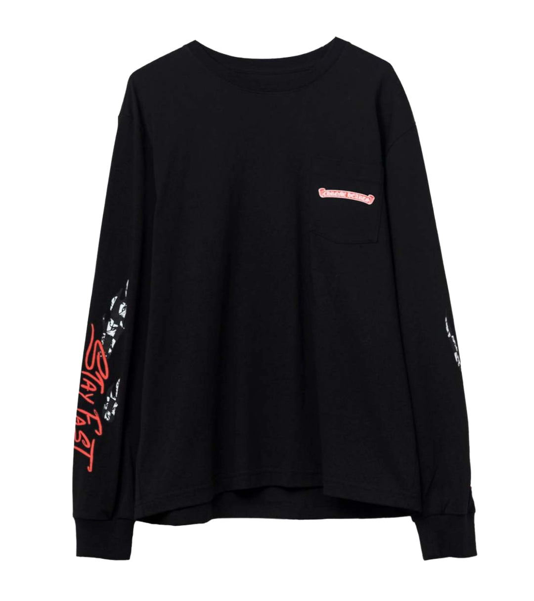 Chrome Hearts 'Stay Fast' Matty Boy Black Longsleeve