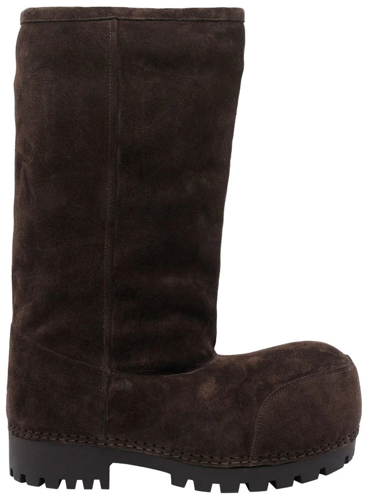 Balenciaga 'Brown' Alaskan Fur High Boots