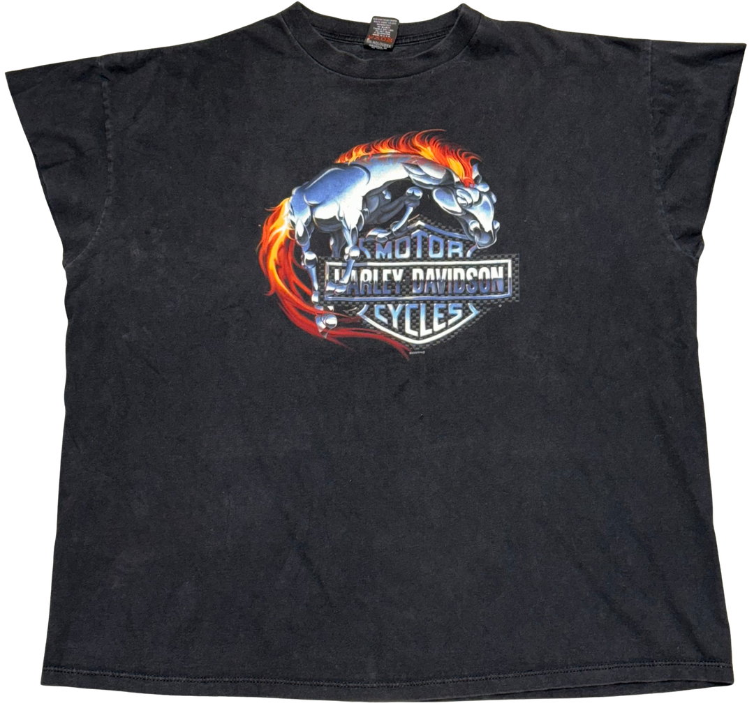 Harley Davidson 'Santa Cruz' Vintage Cutoff Tee