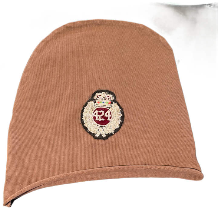 424 'Crest' Brown Beanie