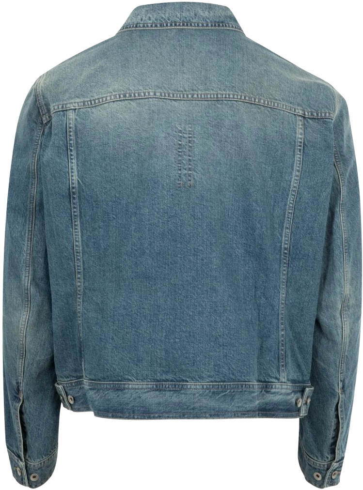 Rick Owens DRKSHDW 'Washed Indigo' Trucker