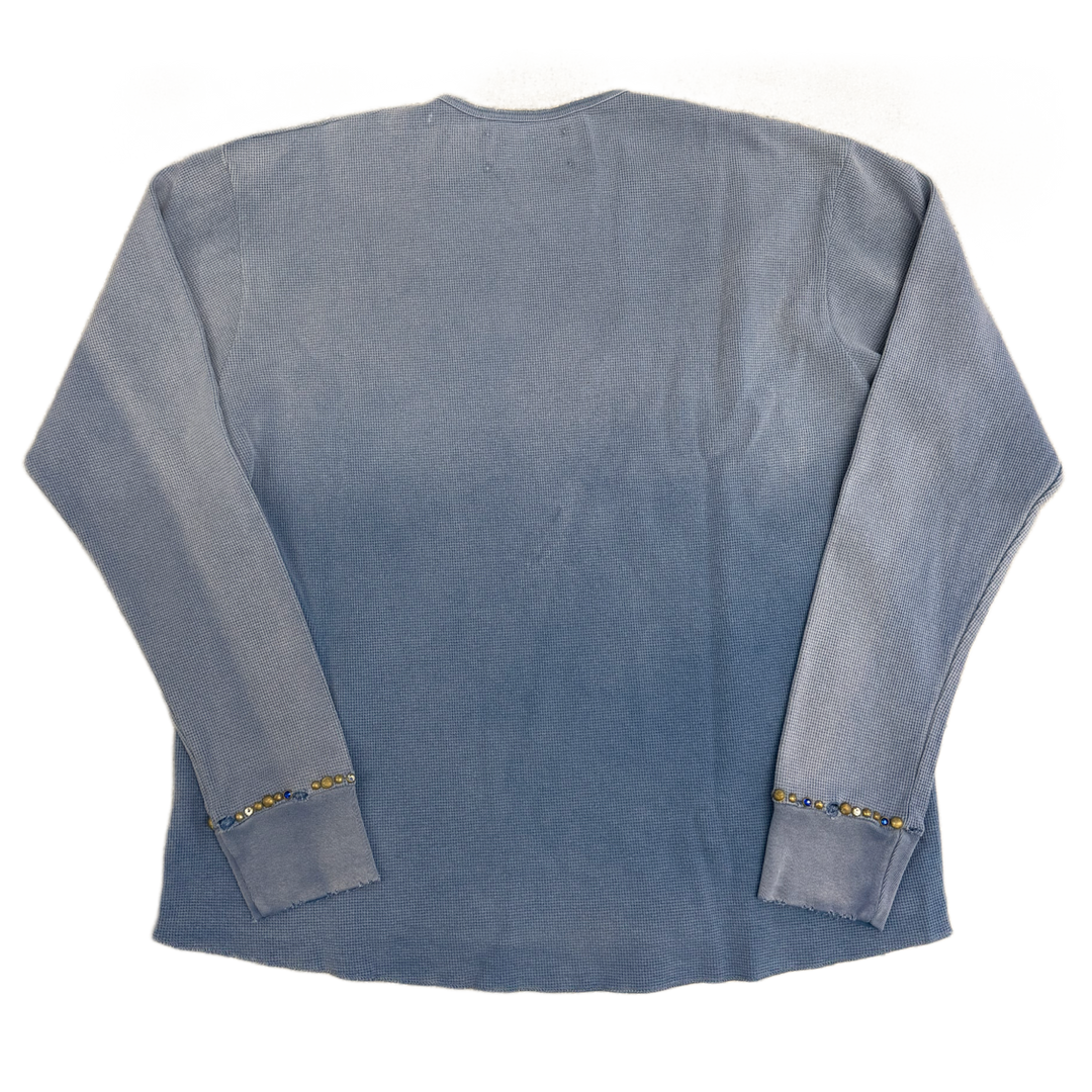 Satoshi Nakamoto 'Blue' Studded Thermal
