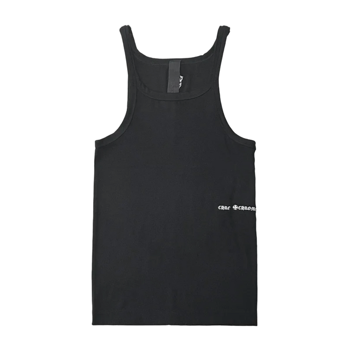 Chrome Hearts 'Bad Seed' Black Script Dagger Logo Tank Top