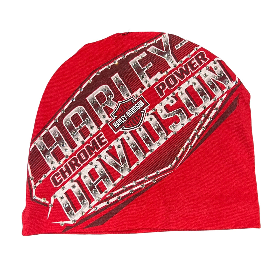 Bossi 'Chrome Power' Rhinestone Vintage Beanie