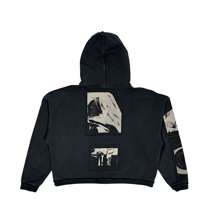 Enfants Riches Déprimés 'Madonna Assemblage'  Black ZIp Up Hoodie