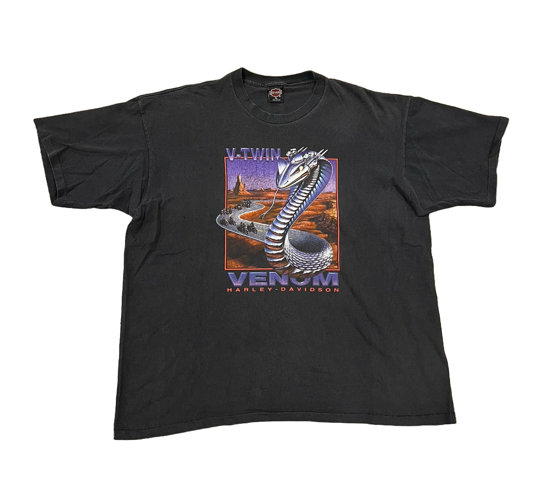 Harley Davidson 'V-Twin Venom' Vintage Tee
