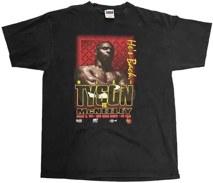 Mike Tyson 'He's Back 1995' Vintage Tee