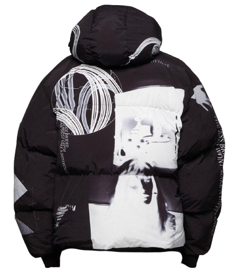 MSFTSrep 'All Over Print' Puffer Jacket