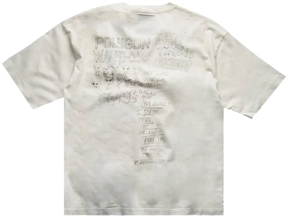 Maison Mihara Yasuhiro 'Power To The People' Tee Top