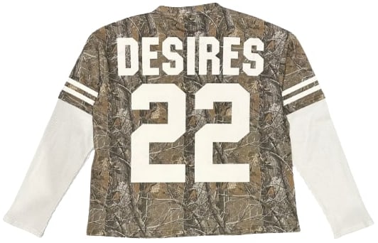 Bottega Desires 'Camo Jersey' L/S Tee