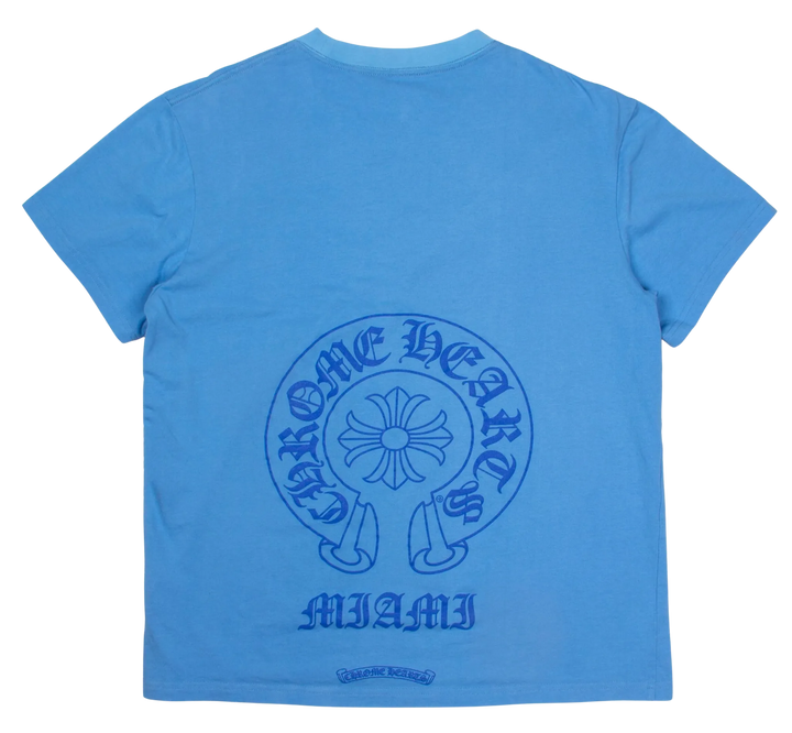 Chrome Hearts 'Miami Exclusive' Blue Tee