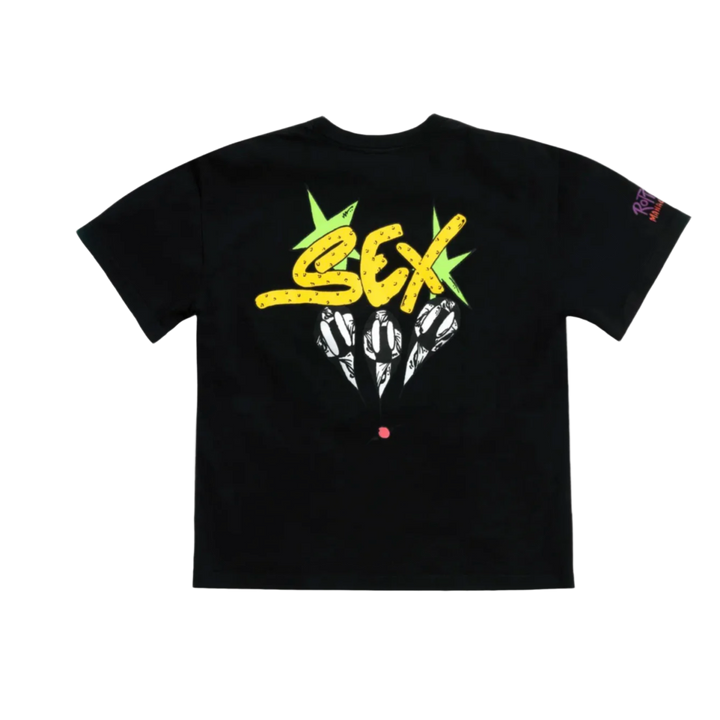Matty Boy Anti Promo 'Sex Records Rotten Management' Black Tee