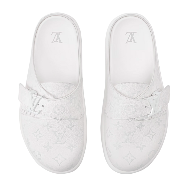 Louis Vuitton 'White' Easy Mule