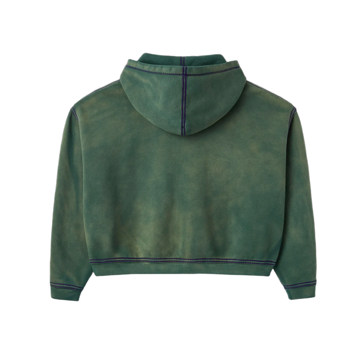 Gold+Vintage Gallery Raspberry Hills 'Skunk' Zip Up Hoodie