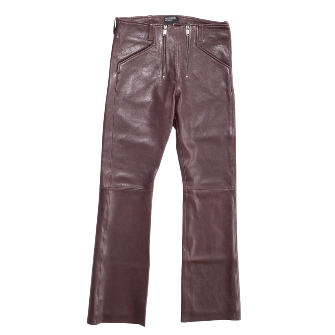 Enfants Riches Déprimés 'Brown Leather' German Engineering Pants