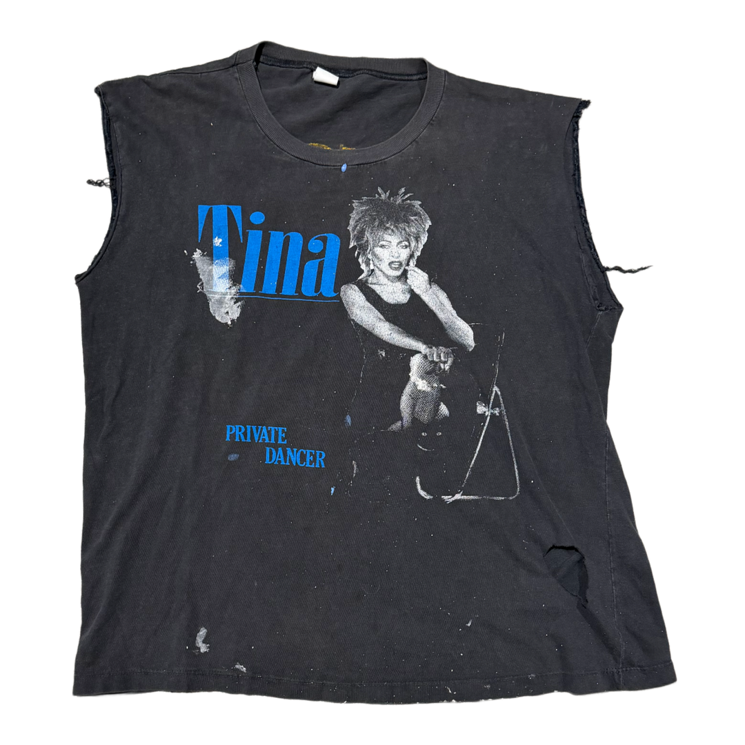 Tina Turner 'Private Dancer' Vintage Cutoff