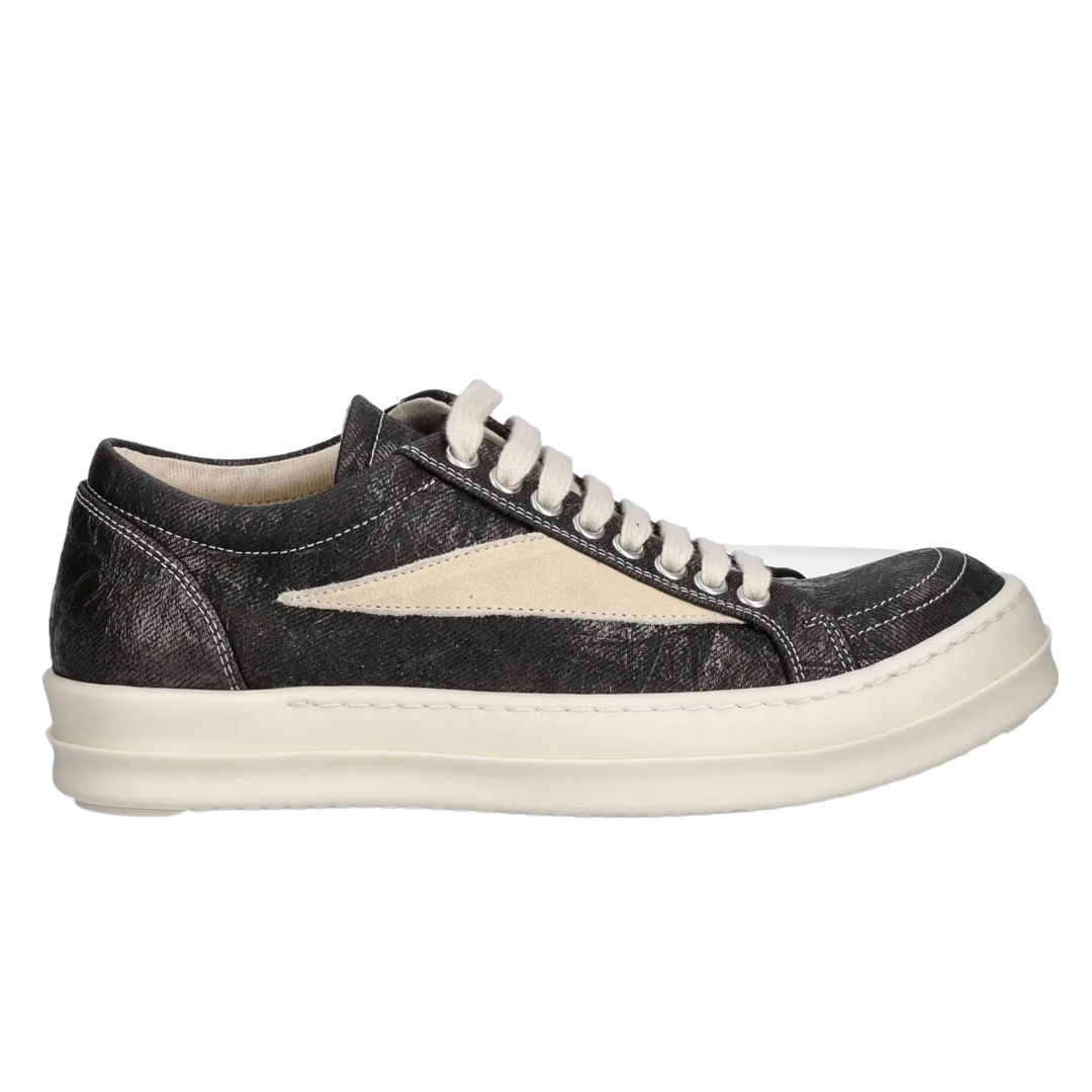 Rick Owens DRKSHDW 'Metallic Black' Vintage Sneaks