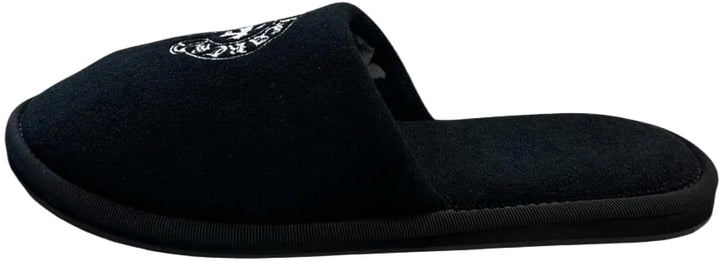 Chrome Hearts 'Black' Hotel Slippers