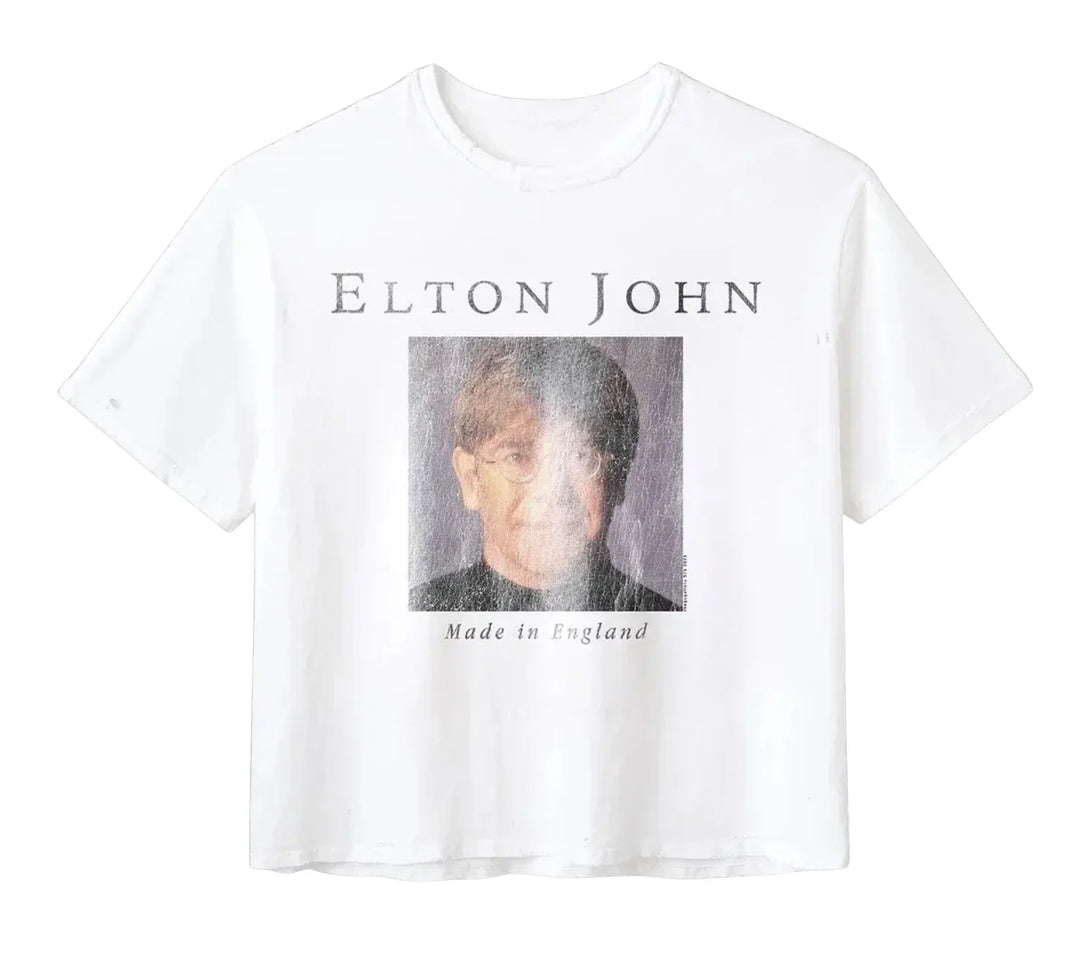 Gold+Vintage Gallery Raspberry Hills 'Elton John' Tee