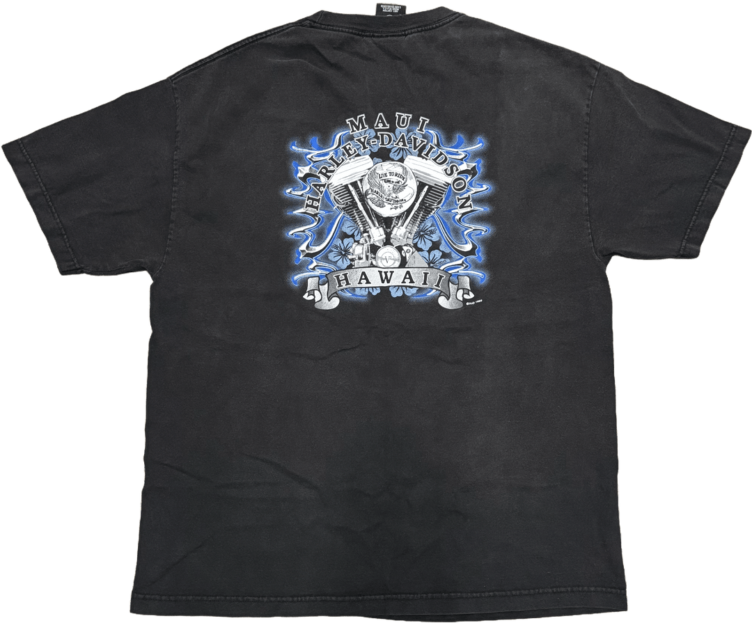 Harley Davidson 'Maui 1998' Vintage Tee