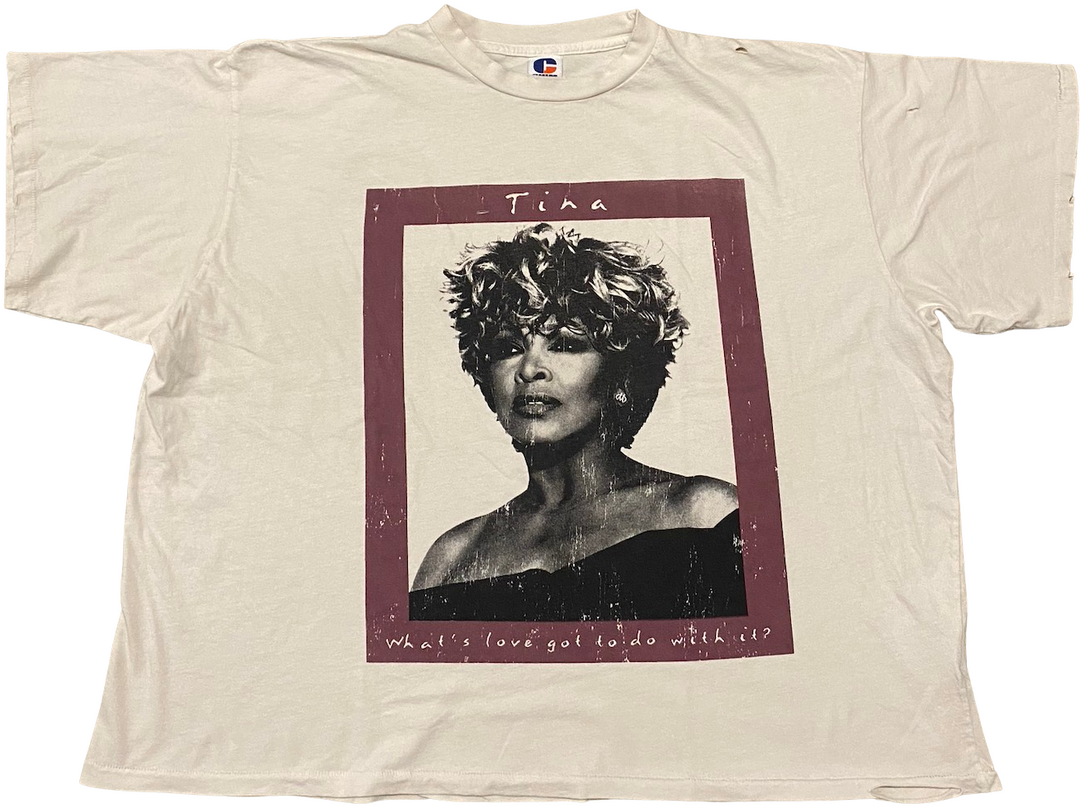 Happy Memories Don't Die HMDD 'Tina Tour '93' Distressed Tee