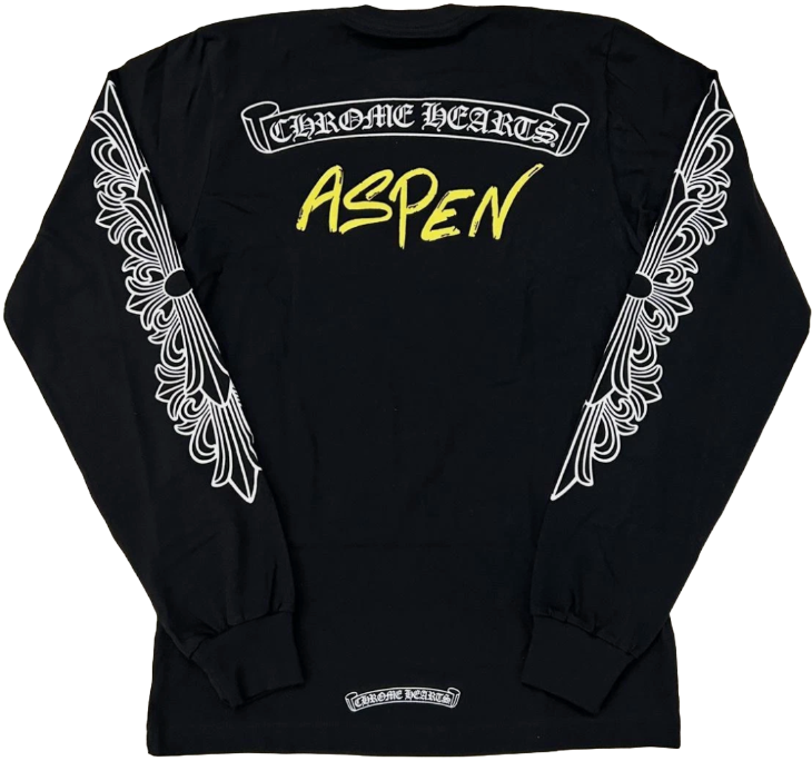 Chrome Hearts 'Aspen' Floral Longsleeve Tee