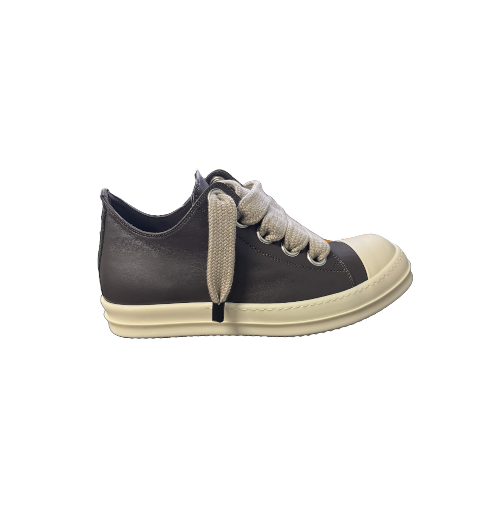 Rick Owens 'Darkdust' Jumbo Lace Low Sneakers