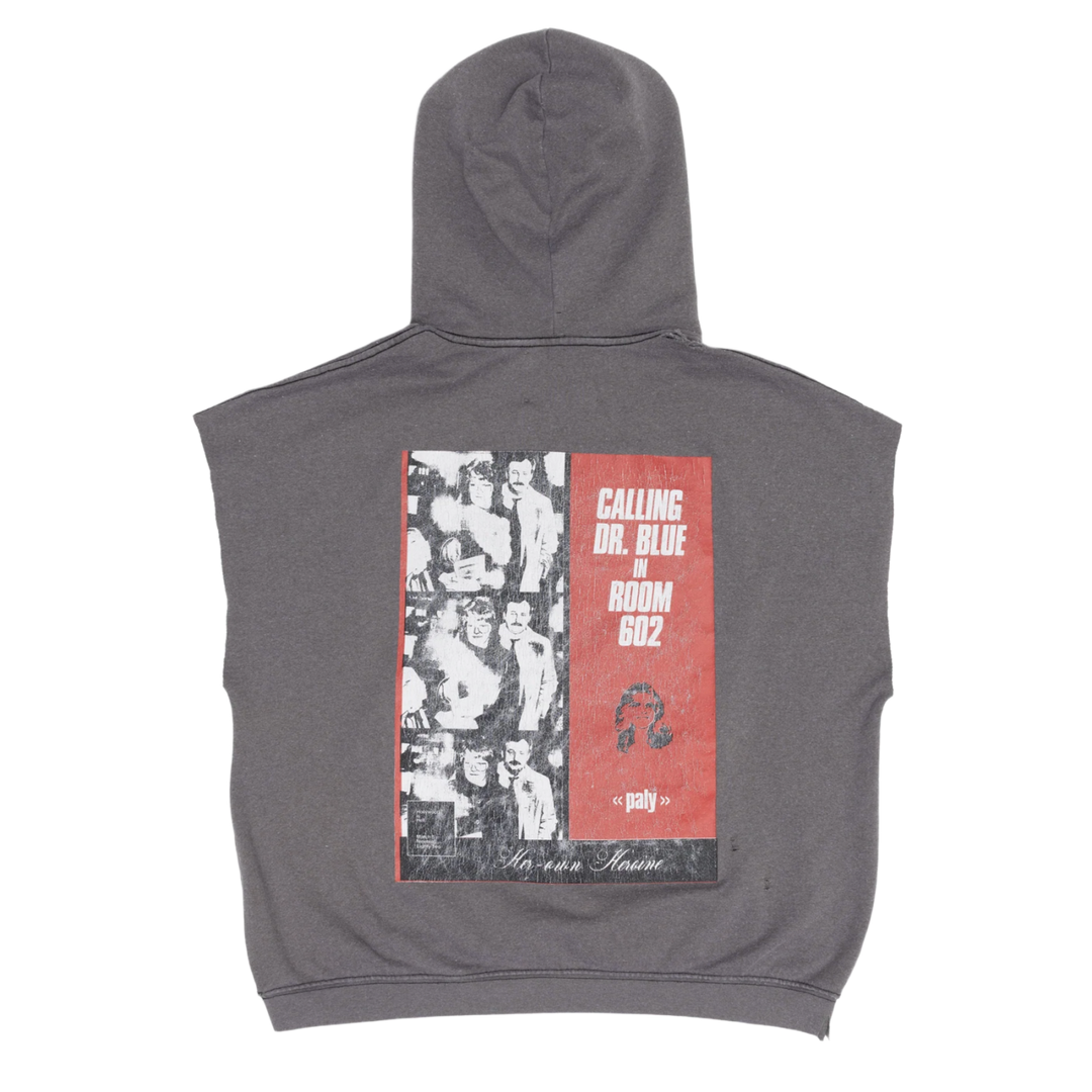 Paly 'Dr. Blue' Cutoff Hoodie