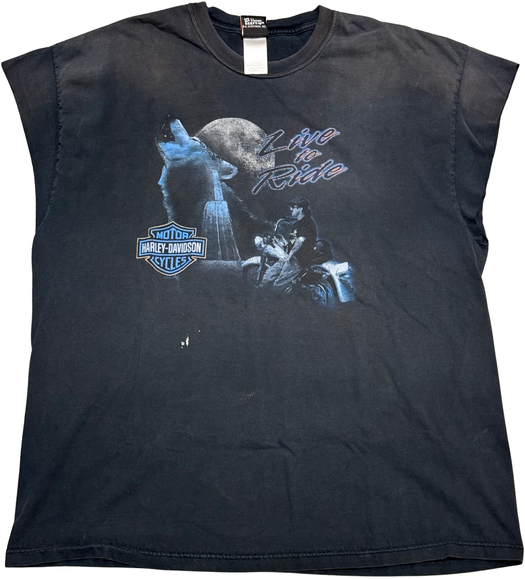 Harley Davidson 'Taku' Vintage Cutoff Tee