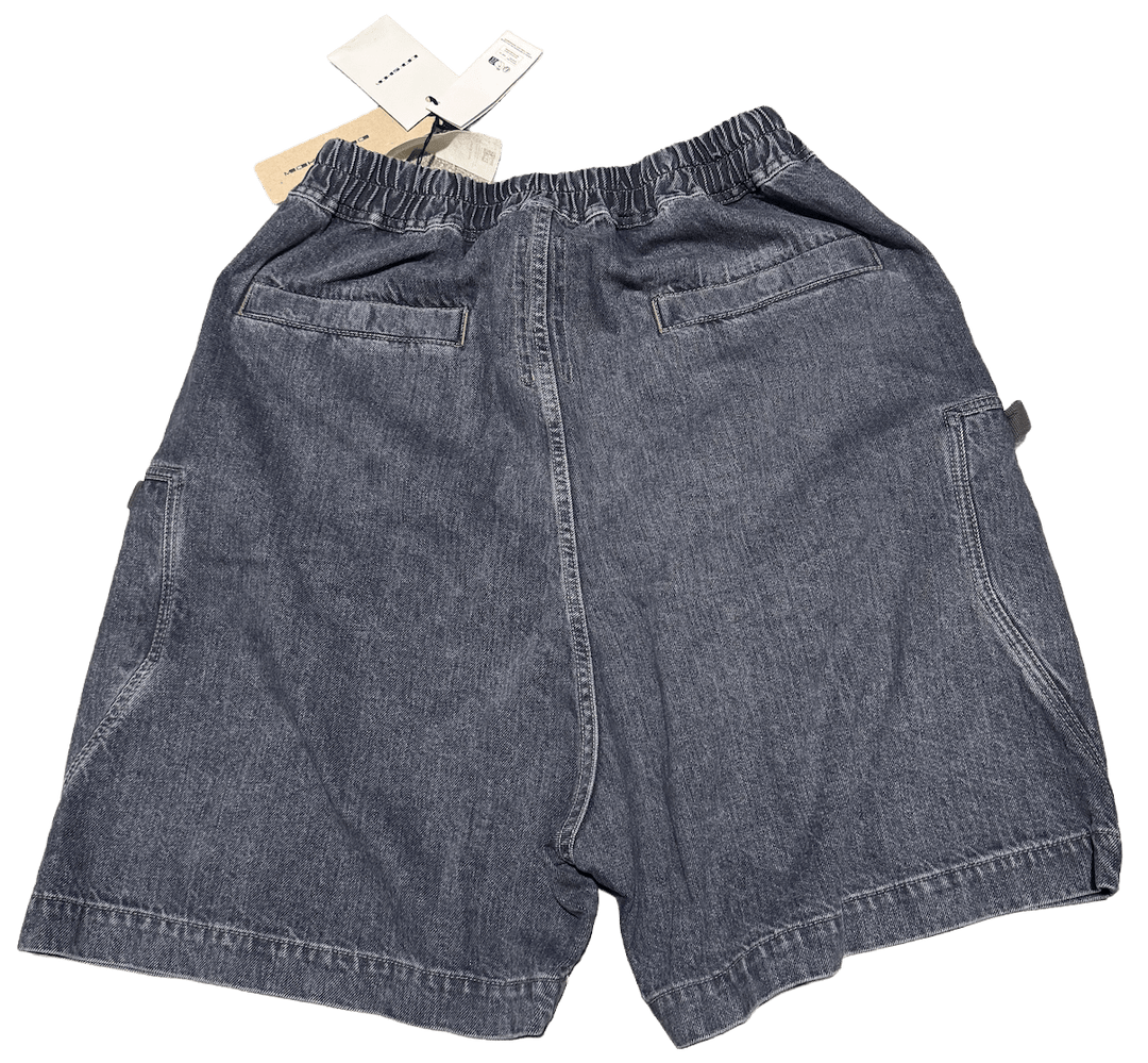 Rick Owens 'DRKSHDW Bauhaus' Denim Shorts Washed Grey